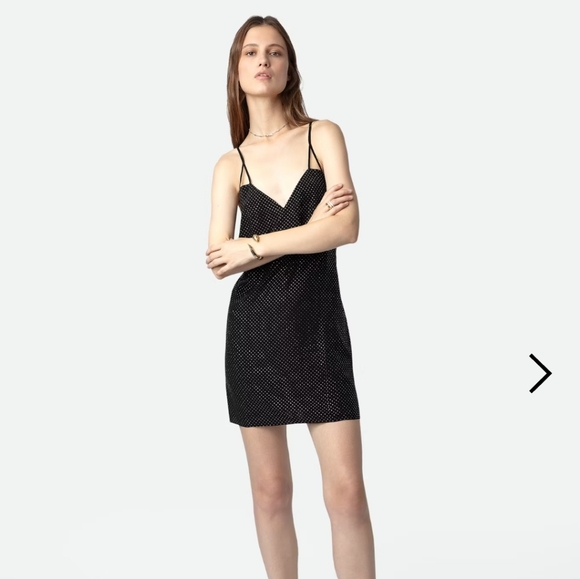 Zadig & Voltaire Dresses & Skirts - ZADIG AND VOLTAIRE rohana diamante silk dress, size S